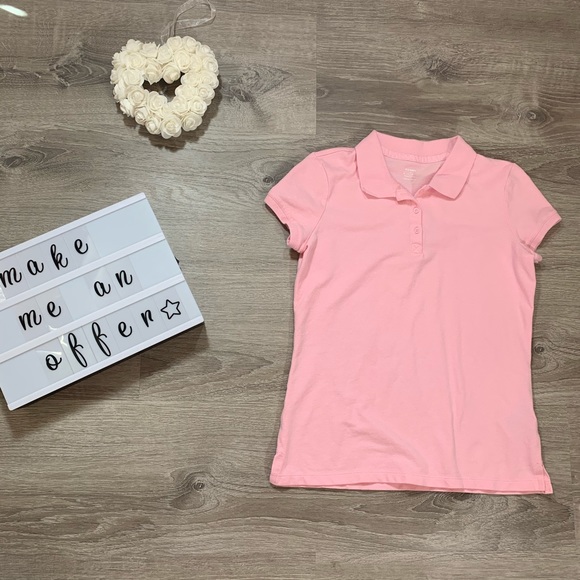 Old Navy Other - Old Navy Girls pink polo shirt